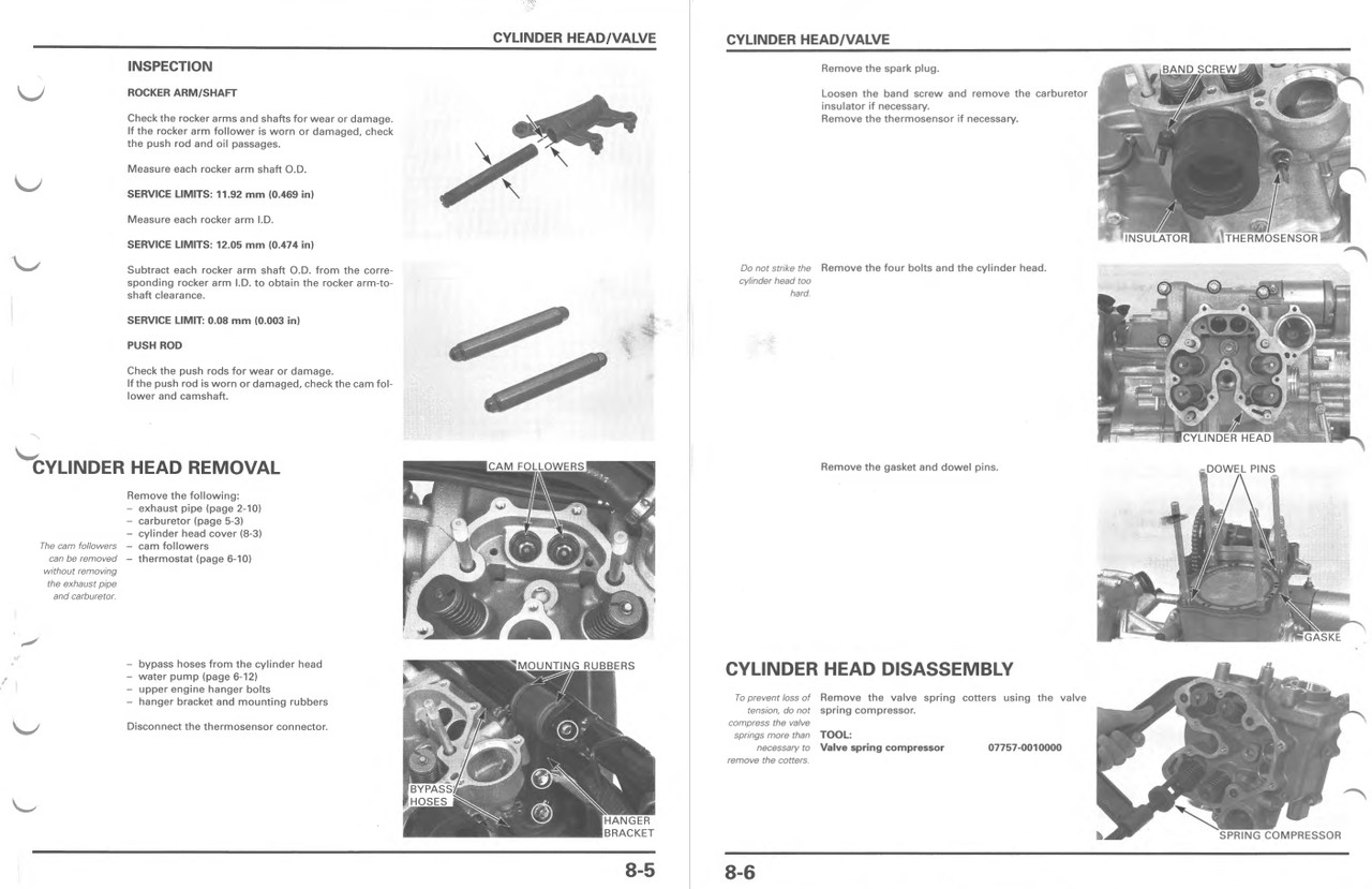 Honda 2001 Fourtrax Foreman Rubicon GPScape Service Manual